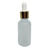 Meliars Frasco Gotero 30 Ml Matizado Bulbo Dorado ( 30