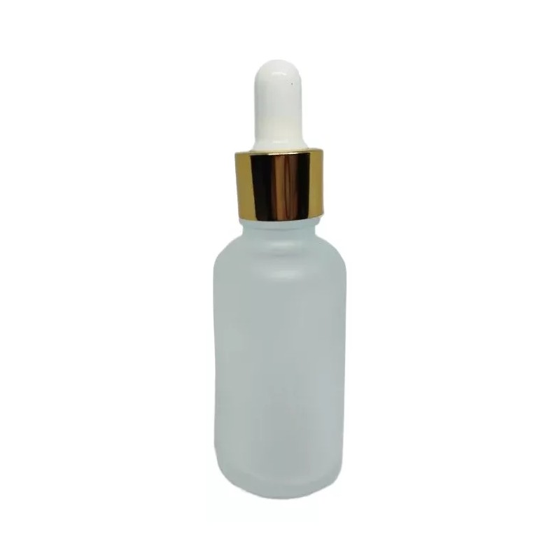 Meliars Frasco Gotero 30 Ml Matizado Bulbo Dorado ( 30