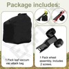 LEAFLEX 205110001 Leaf Vaccum Vac Attack Bag & 314148001 Wheel