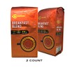 BARISSIMO Breakfast Blend 100% ARABICA Ground Coffee 2-12oz Pack /
