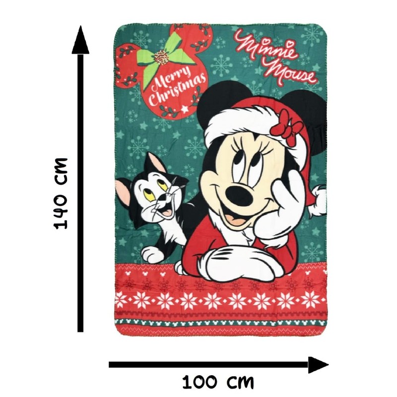 CARTOON Children's Blanket 100% Polyester 100 x 140 cm (Minnie