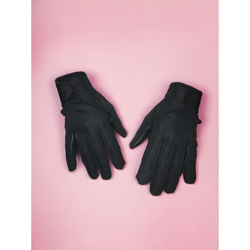 Générique Riding Gloves Black - Comfortable and Versatile - Black