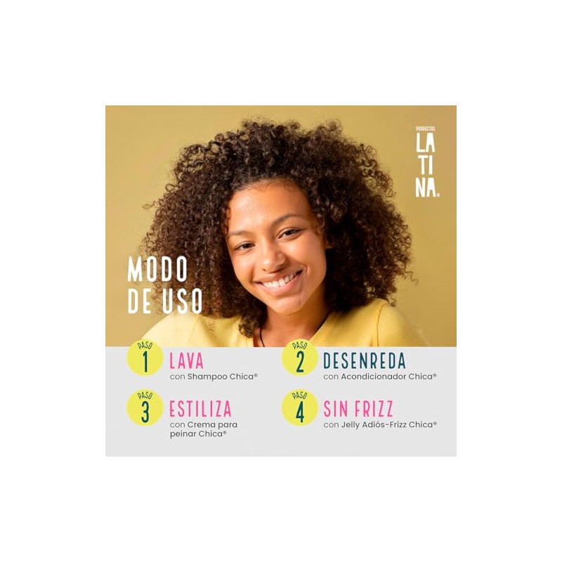 LATINA® | Acondicionador CHICA® | Crema para Peinar - Activador