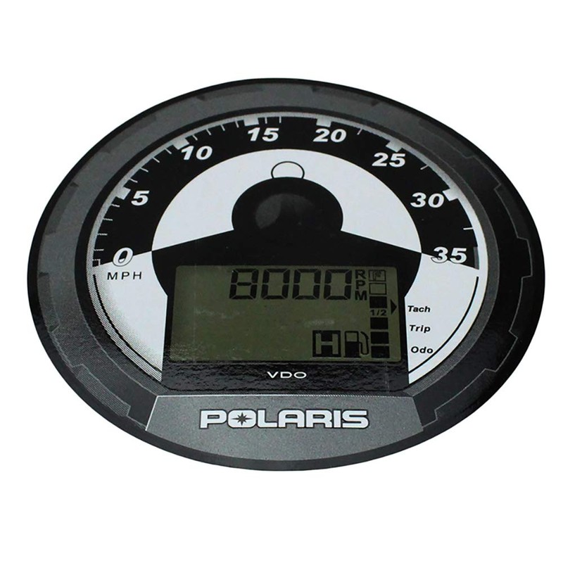 Polaris RZR Speedometer Decal, Genuine OEM Part 7175690, Qty 1