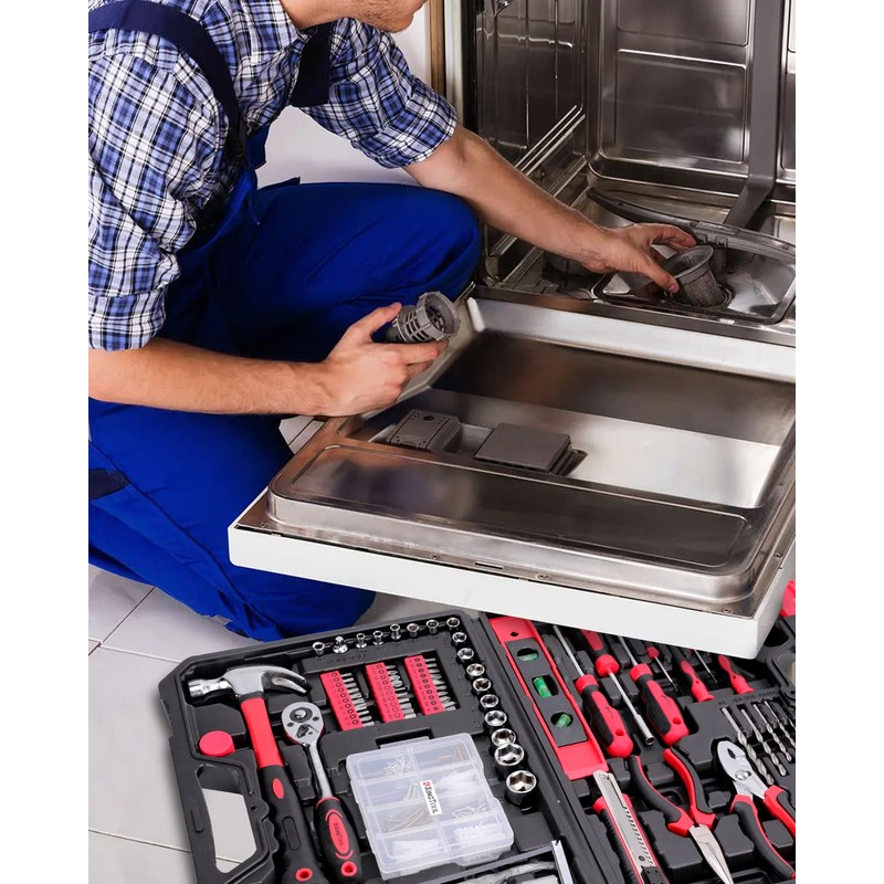 KingTool Home Repair Tool Kit - 226 Piece General Home/Auto