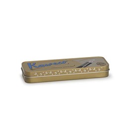 Kaweco Tin Tin Pen Case Nostalgic Long Gold