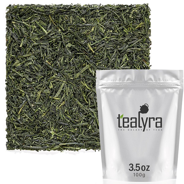 Tealyra - Premium Gyokuro Kokyu - Japanese Green Tea - Finese Loose Leaf Tea - Organically Grown in Japan - 100g (3.5-ounce)