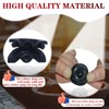 LUXTRKSTO 20Pcs Trailer Grease Dust Cap Rubber Plugs for Most