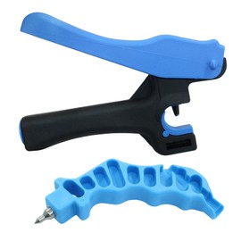 Seimneire 2 Pcs Kit Drip Irrigation Tubing Hole Punch Tool, Fitting & Emitter Insertion for PE Pipe Opening Hose Cutter