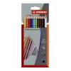 Stabilo Lapices De Dibujo Acuarelables Stabilo Aquacolor Con 12