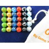 Big Game ~30 Deluxe Replacement Marbles (with Drawstring Storage Bag)