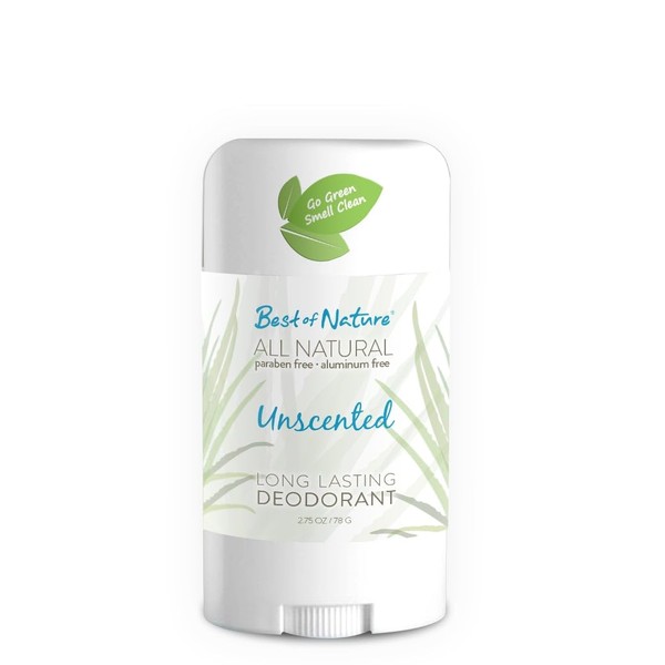 Best of Nature's All Natural Long Lasting Deodorant - Unscented