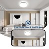 EASY EAGLE LED Ceiling Light, Flat, Round Ceiling Light, 4000
