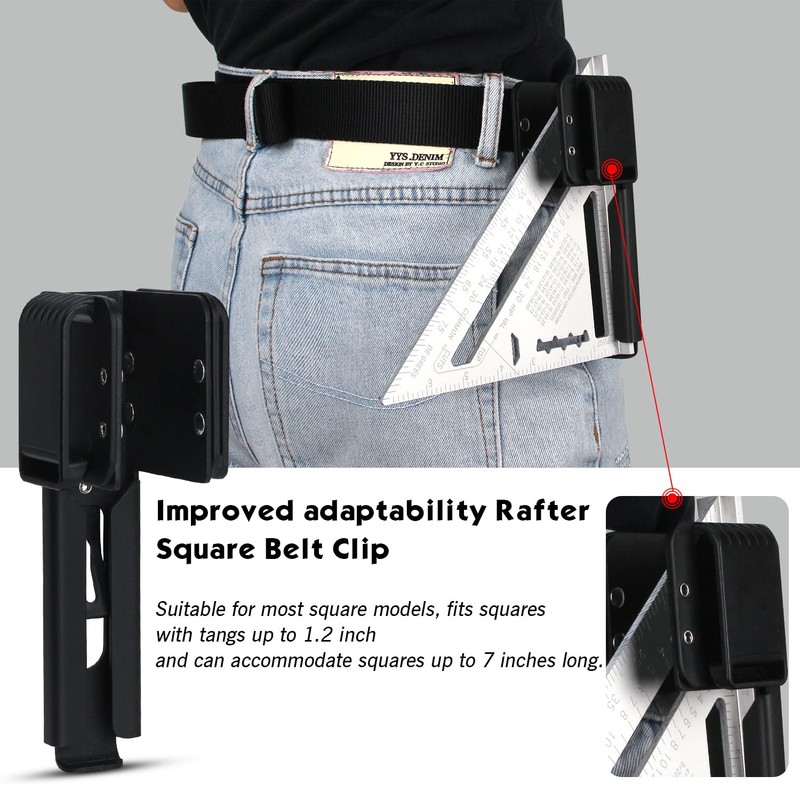 TOPOWN Rafter Square Belt Clip for 7In Rafter Square -