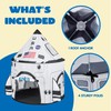 JOYIN Rocket Ship Play Tent Pop up Play Tent Kids