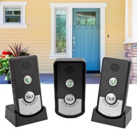 Voice Intercom Doorbell Home Smart Doorbell with USB Ip54 with Long Distance USB Charging for Wireless 1000M Long Distance Window Display Signs