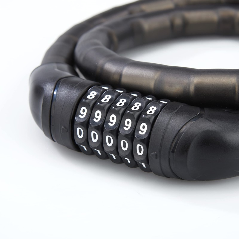 DANSI Armoured Bicycle Lock I 5-Digit Combination Lock I Bicycle