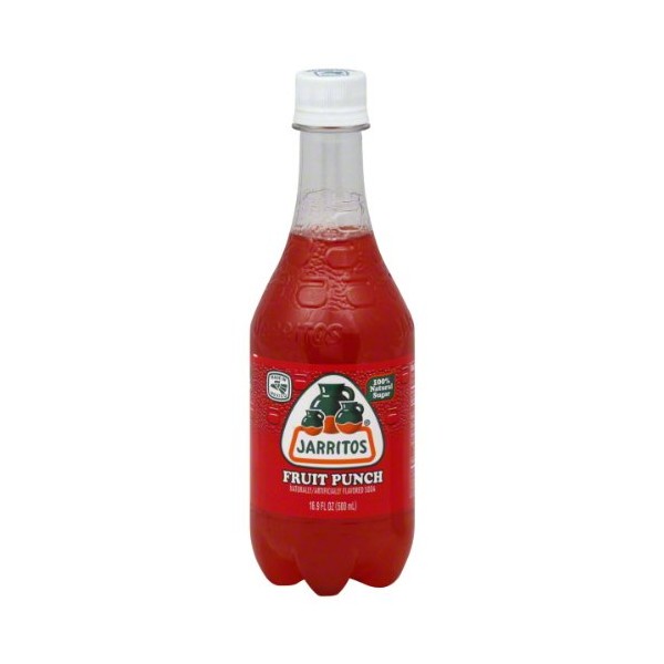 Jarritos Mandarin Soda Plastic Bottle, 16.9-Ounce (Pack of 24)