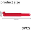 3pcs Food Bag Opener, Food Pouch Cutter with Stainless Steel