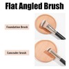 2PCS Beauty Brushes, Foundation Concealer Brushes,101 Foundation Brush, A506 Concealer