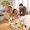 EKisemio 70 Pcs Mini Resin Animals,60 Styles Tiny Animal Figurines