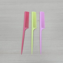 Colored tail comb/drying comb portable comb hair comb mini hair brush salon tail comb / 컬러 꼬리빗/드라이빗 휴대용빗 머리빗 미니헤어브러쉬 미용실꼬리빗
