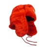 Hat with Ear Flaps Red Ushanka Hat (M)