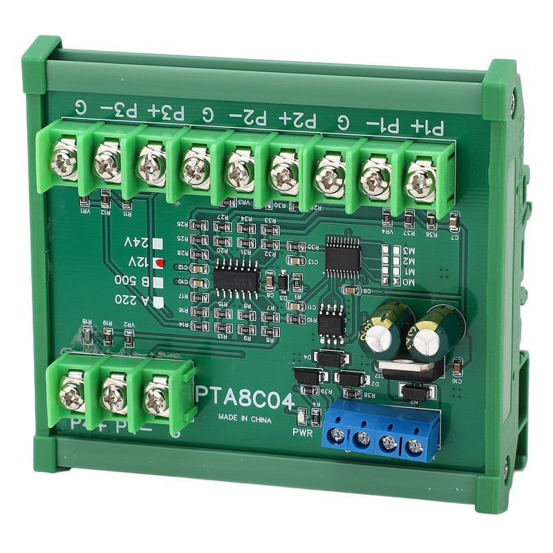 Temperature Sensor Module Resistance Collection PT100 RTD RS485 with Guide