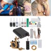 Professional Tattoo Machine Kit Tattoo Power Supply 10 Wraps Complete