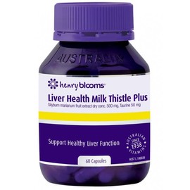 Henry Blooms Buy Henry Blooms Milk Thistle 35000 Plus Taurine 60 Vegetarian Capsules Online