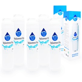 Denali Pure 5-Pack Replacement for Bosch 644845 Refrigerator Water Filter - Compatible with Bosch 644845 Fridge Water Filter Cartridge