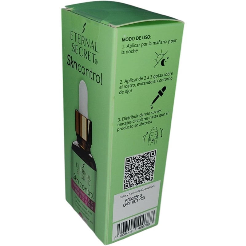 Sérum facial niacinamida + zinc