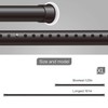 Vailge Room Divider Tension Rods, Premium Curtain Tension Rods,122-150 Inch,No