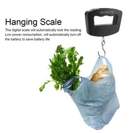 Digital Fishing Scales 110kg/50kg Electric Luggage Scales Hand Scales Fish Scales with Weight Portable Hanging Hook / Large LCD with Backlight / for Kitchen, Fishing, Food, Shipping, Post