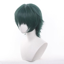 Maki Nouin Cosplay Wig, Short, Heat Resistant, Disguise, Cosplay Wig, Accessory Accessory, Net Included, For Animation, Halloween, Christmas, Parties