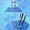 Drydiet 36" X 36" Above Ground Pool Ladder Mat, Swimming