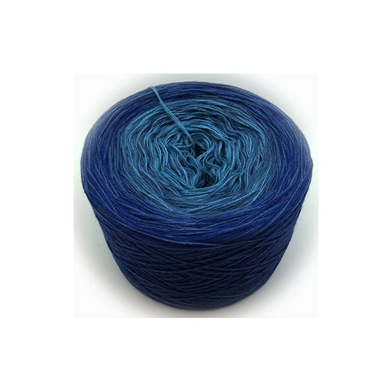 beaniemonster's Colour Gradient Yarn - Bobbel - Blue Star (3