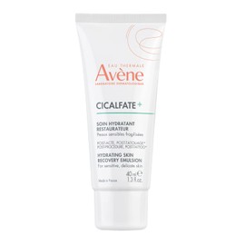 Eau Thermale Avène Cicalfate+ Hydrating Skin Recovery Emulsion - Post-Procedure & Post-Tattoo Restoration - Postbiotic Skincare - Non-Comedogenic & Paraben-Free - 1.3 fl. oz.