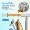 Raybee Heavy Duty Clothes Rack Load 480LBS,Clothing Racks for Hanging