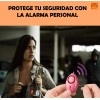 Maíz Alarma Personal Llavero Sonido + Luz Led Defensa Personal