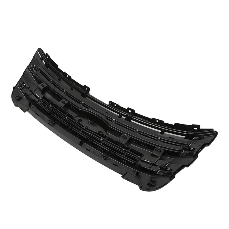ANTUKO Front Grille Grill Covers Insert Gloss Black Upper and