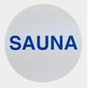 Aluminum Plate [Sauna] Sign/Water Resistant Outdoor Use
