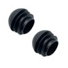 QLXHBOT Plastic End Caps Plugs Chair Leg Inserts, Round Tube