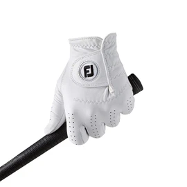 Footjoy CabrettaSof Golf Glove, White, M-L