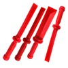 Tuxihapp 4PCS Plastic Chisel Scraper Set, Non-Marring Plastic Scraper Tool