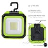 LOVORK 2 Pack Rechargeable Work Light Clamp Rotating Flood Light,