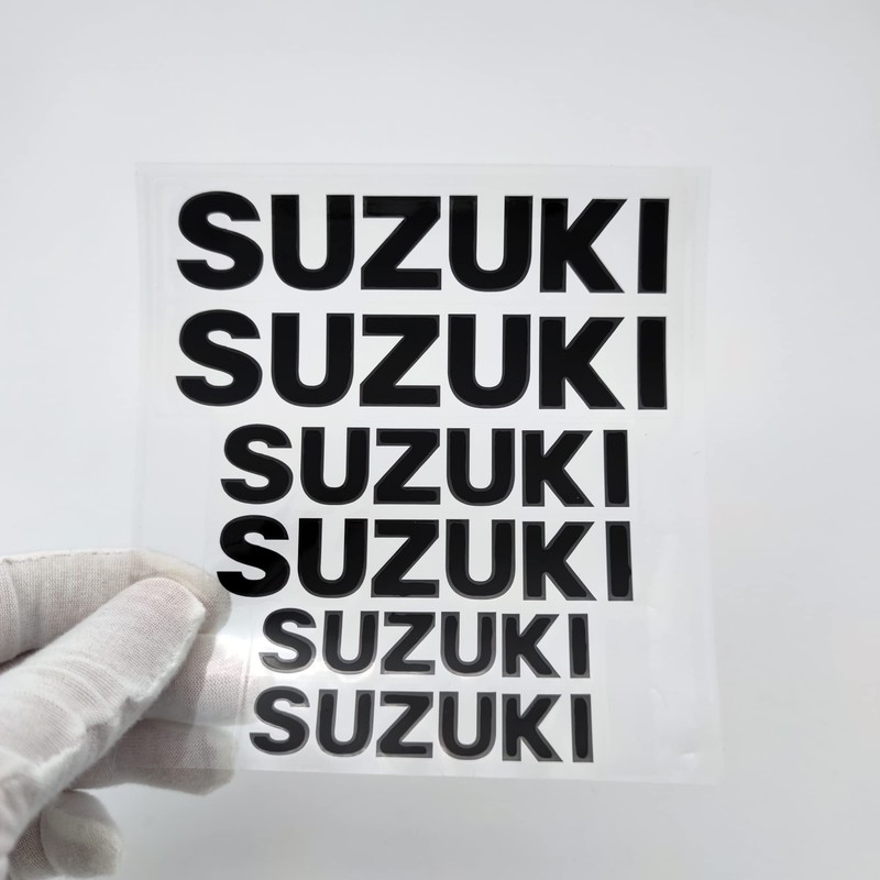 Suzuki Brake Caliper Sticker Black