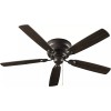 Hyperikon Indoor Ceiling Fan With Pull Chain, 52-inch Wood Ceiling