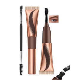 Erinde Tinte en Gel para Cejas Efecto Cejas Tatuadas, Duradero y Resistente al Agua, Fácil de Aplicar y Remover, No Mancha ni Se Transfiere, Acabado Mate Natural con Aplicador Incluido, AUBURN 03#
