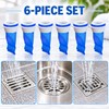 6-Piece Adjustable Silicone Floor Drain Trap – One-Way Backflow Preventer